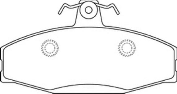 ASVA AKD-1039 - Kit de plaquettes de frein, frein à disque cwaw.fr