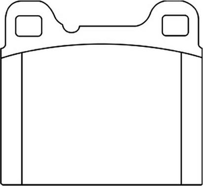 ASVA AKD-1022 - Kit de plaquettes de frein, frein à disque cwaw.fr