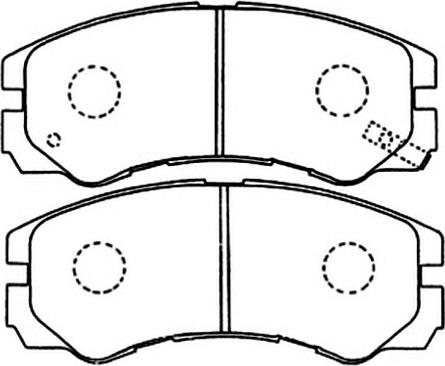 Lemförder 26243 - Kit de plaquettes de frein, frein à disque cwaw.fr