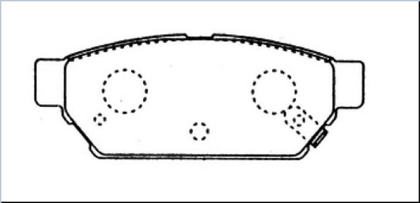 ASVA AKD-3314 - Kit de plaquettes de frein, frein à disque cwaw.fr