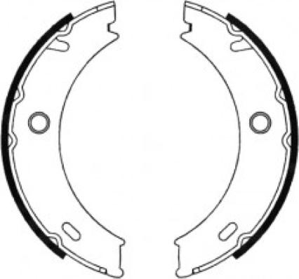 ASVA AKS-0576 - Jeu de mâchoires de frein cwaw.fr