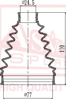 ASVA ASBT-GH - Joint-soufflet, arbre de commande cwaw.fr