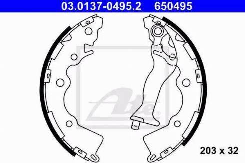 Alpha Brakes HST-KA-323 - Jeu de mâchoires de frein cwaw.fr