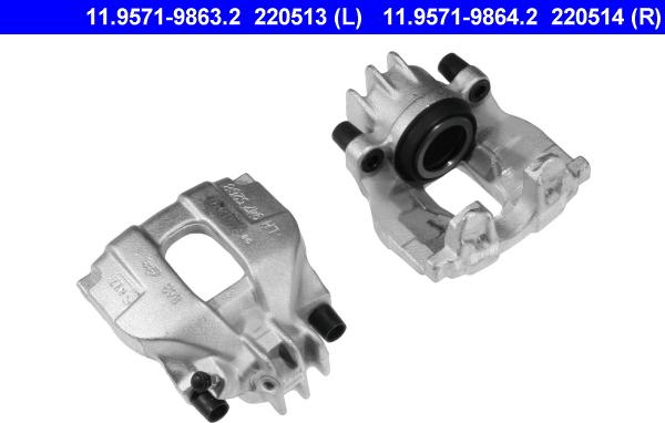 ATE 11.9571-9864.2 - Étrier de frein cwaw.fr