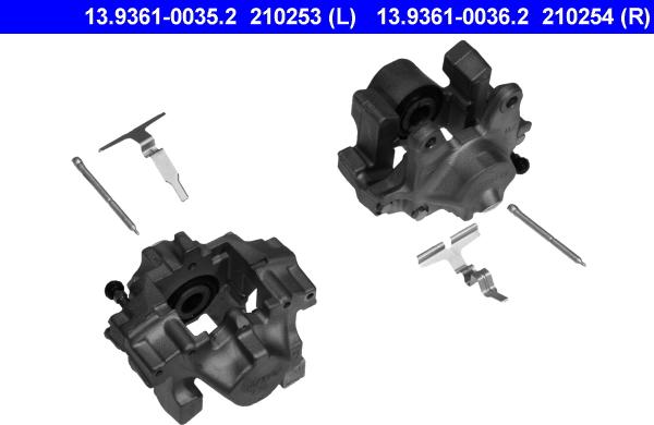 ATE 13.9361-0035.2 - Étrier de frein cwaw.fr