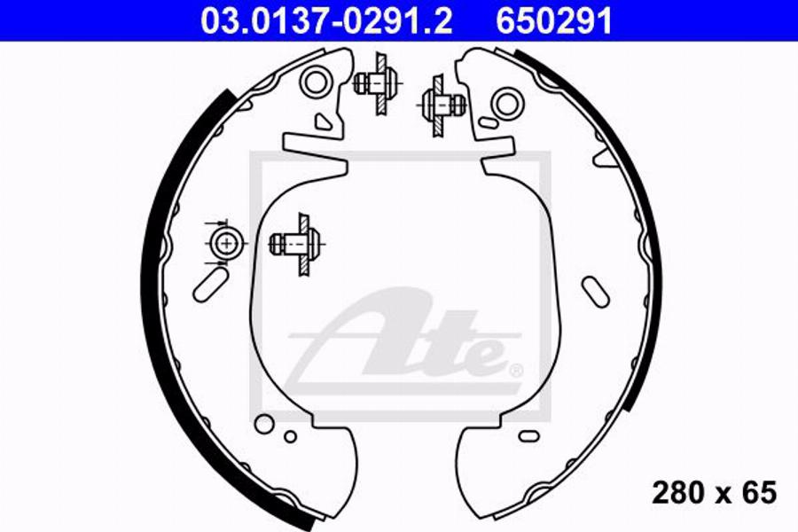 ATE 13.0441-3505.2 - Kit de réparation, étrier de frein cwaw.fr