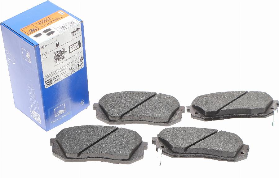 ATE 13.0460-5600.2 - Kit de plaquettes de frein, frein à disque cwaw.fr