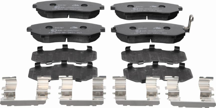 ATE 13.0460-5787.2 - Kit de plaquettes de frein, frein à disque cwaw.fr