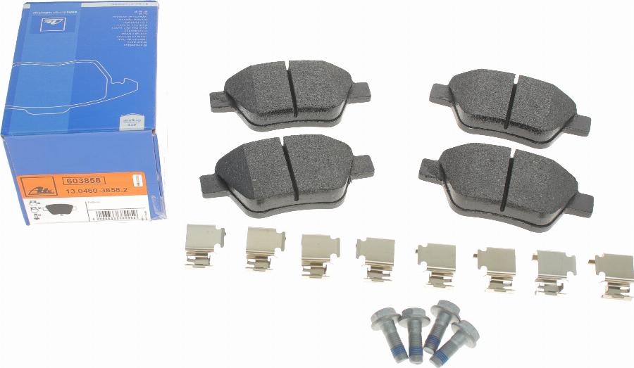 ATE 13.0460-3858.2 - Kit de plaquettes de frein, frein à disque cwaw.fr