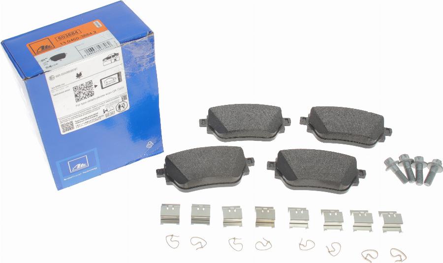 ATE 13.0460-3884.2 - Kit de plaquettes de frein, frein à disque cwaw.fr