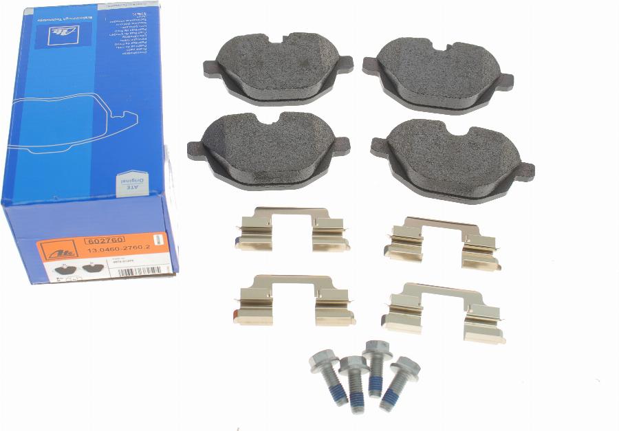 ATE 13.0460-2760.2 - Kit de plaquettes de frein, frein à disque cwaw.fr