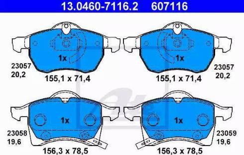 Alpha Brakes HKP-PL-018 - Kit de plaquettes de frein, frein à disque cwaw.fr