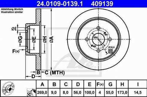 Alpha Brakes HTT-TY-019 - Disque de frein cwaw.fr