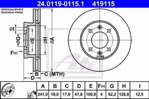 Alpha Brakes HTP-HY-514 - Disque de frein cwaw.fr