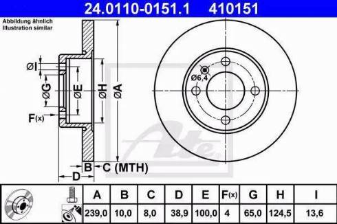 Alpha Brakes HTP-VW-010 - Disque de frein cwaw.fr