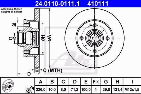 Alpha Brakes HTT-VW-002 - Disque de frein cwaw.fr