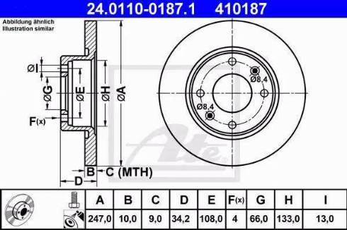 Alpha Brakes HTP-PE-002 - Disque de frein cwaw.fr