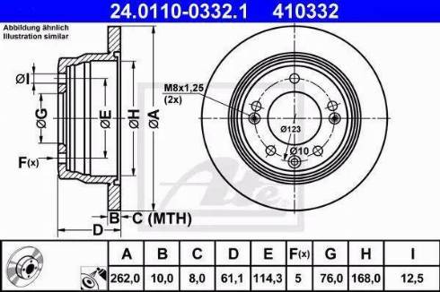 Alpha Brakes HTT-KA-311 - Disque de frein cwaw.fr