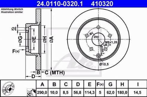 Alpha Brakes HTT-TY-050 - Disque de frein cwaw.fr