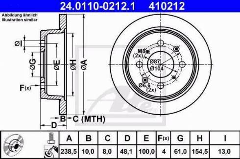 Alpha Brakes HTT-HD-003 - Disque de frein cwaw.fr