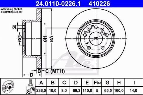 Alpha Brakes HTT-PL-009 - Disque de frein cwaw.fr