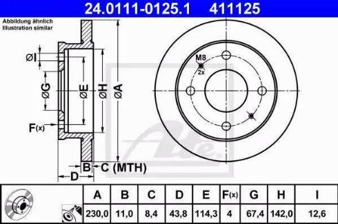 Alpha Brakes HTP-HY-505 - Disque de frein cwaw.fr