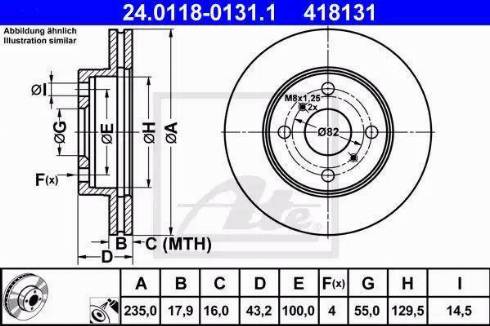 Alpha Brakes HTP-TY-120 - Disque de frein cwaw.fr