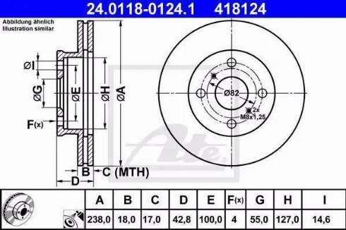 Alpha Brakes HTP-TY-114 - Disque de frein cwaw.fr