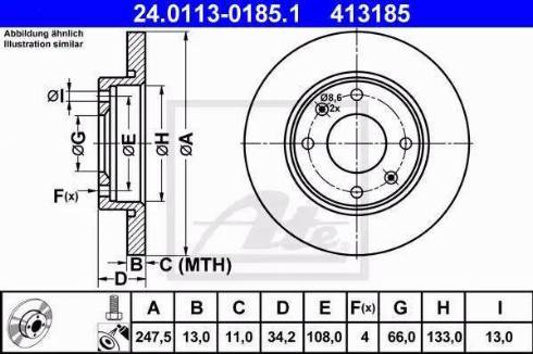 Alpha Brakes HTP-PE-004 - Disque de frein cwaw.fr