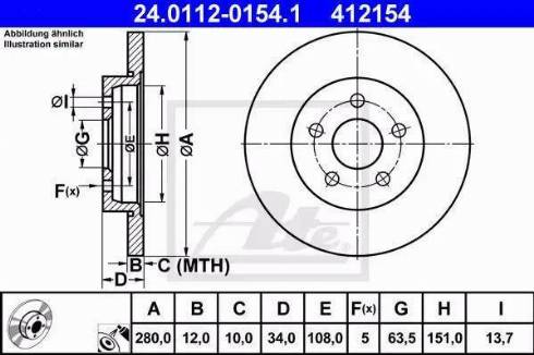 Alpha Brakes HTT-FR-007 - Disque de frein cwaw.fr