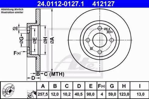 Alpha Brakes HTP-FT-004 - Disque de frein cwaw.fr