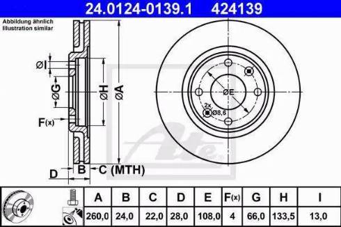 Alpha Brakes HTP-PE-007 - Disque de frein cwaw.fr