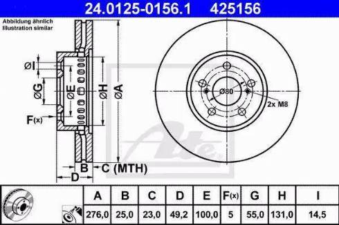 Alpha Brakes HTP-TY-136 - Disque de frein cwaw.fr