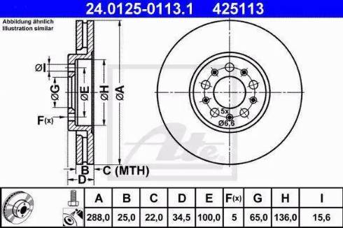 Alpha Brakes HTP-VW-003 - Disque de frein cwaw.fr