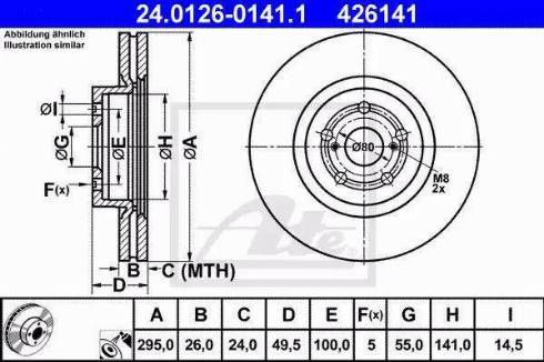 Alpha Brakes HTP-TY-140 - Disque de frein cwaw.fr