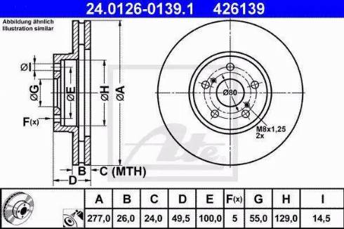 Alpha Brakes HTP-TY-138 - Disque de frein cwaw.fr