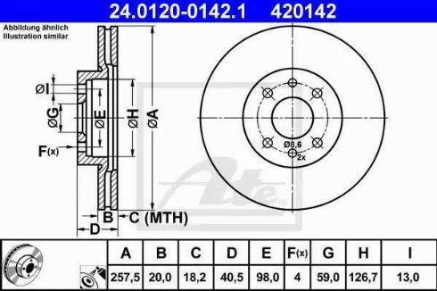 Alpha Brakes HTP-FT-003 - Disque de frein cwaw.fr