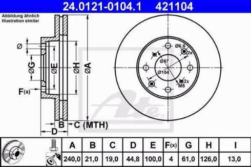 Alpha Brakes HTP-HD-025 - Disque de frein cwaw.fr