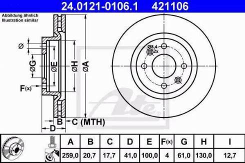 Alpha Brakes HTP-RE-004 - Disque de frein cwaw.fr