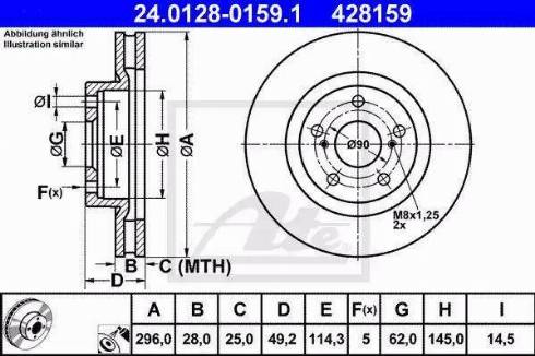 Alpha Brakes HTP-TY-154 - Disque de frein cwaw.fr