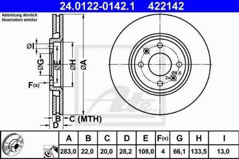 Alpha Brakes HTP-CT-018 - Disque de frein cwaw.fr