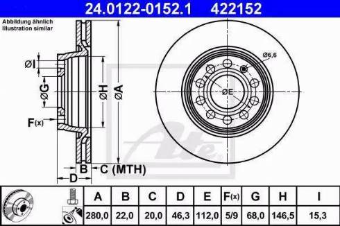 Alpha Brakes HTP-VW-016 - Disque de frein cwaw.fr