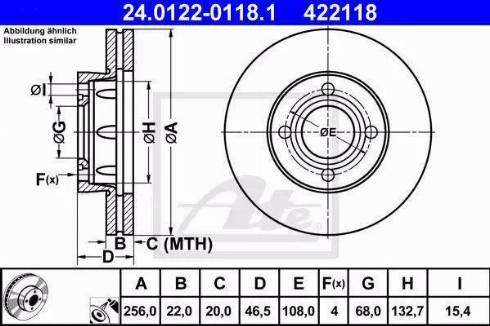 Alpha Brakes HTP-AU-002 - Disque de frein cwaw.fr