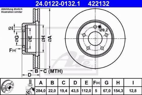 Alpha Brakes HTP-ME-014 - Disque de frein cwaw.fr