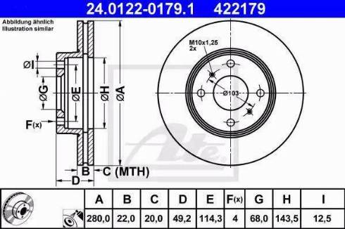 Alpha Brakes HTP-NS-080 - Disque de frein cwaw.fr