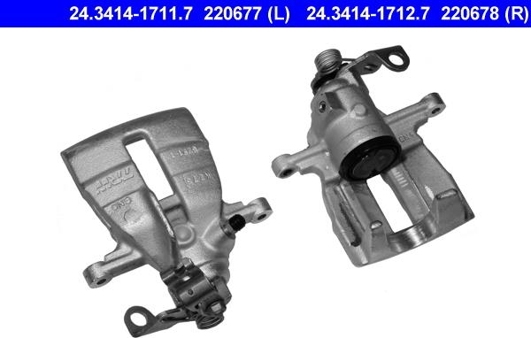 ATE 24.3414-1711.7 - Étrier de frein cwaw.fr