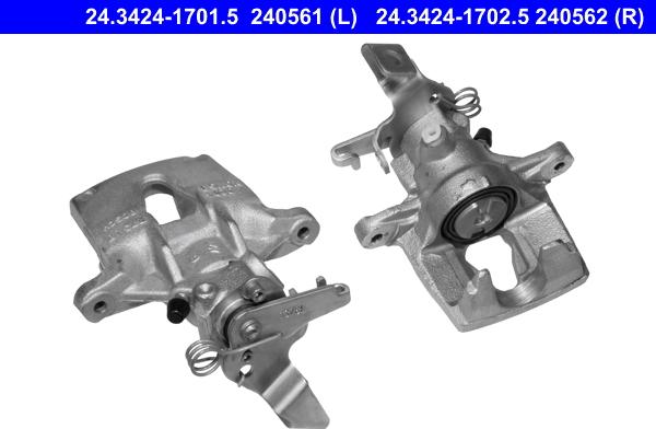 ATE 24.3424-1701.5 - Étrier de frein cwaw.fr