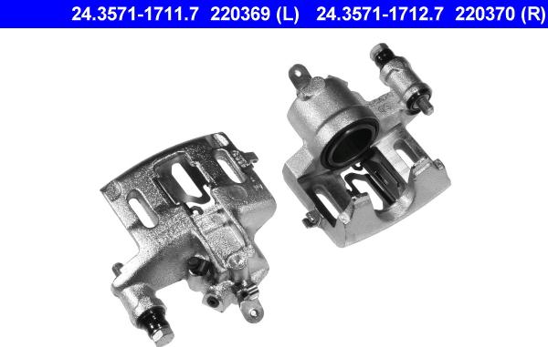 ATE 24.3571-1711.7 - Étrier de frein cwaw.fr