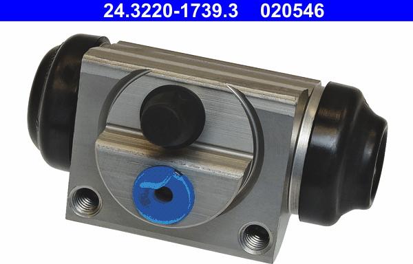 ATE 24.3220-1739.3 - Cylindre de roue cwaw.fr