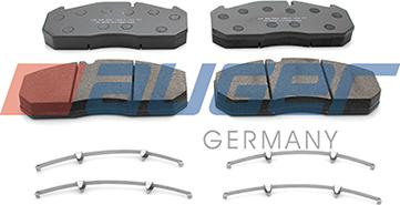 Auger 76443 - Kit de plaquettes de frein, frein à disque cwaw.fr